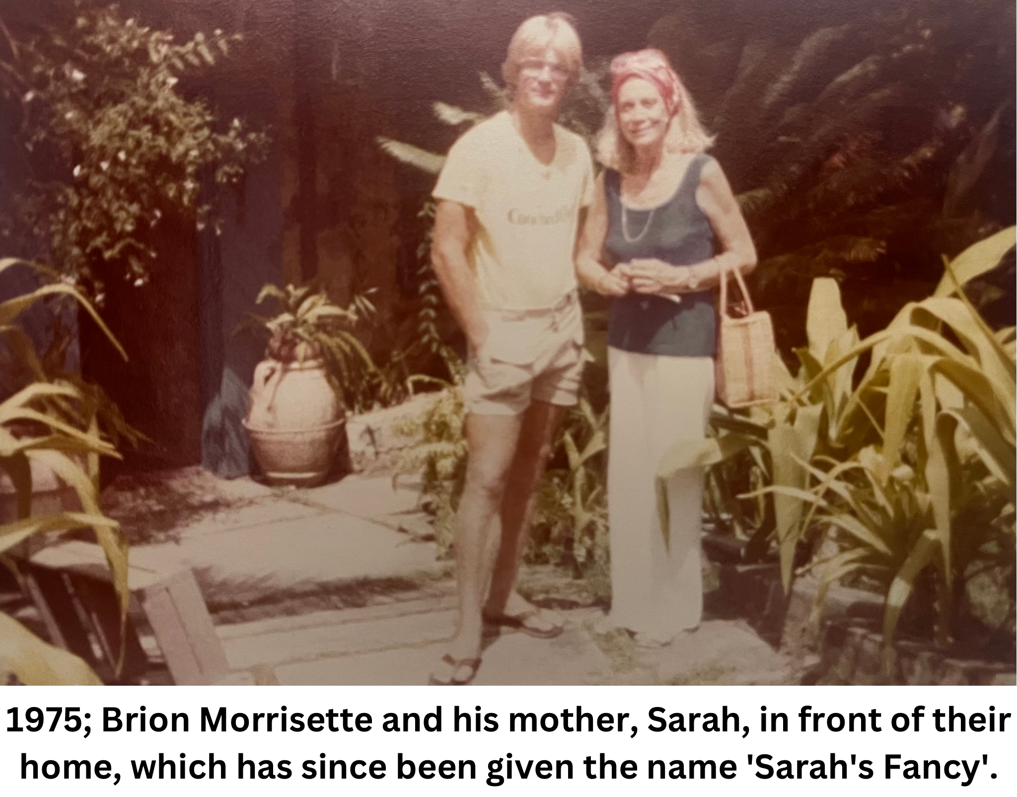 Brion Morrisette and his mother Sarah