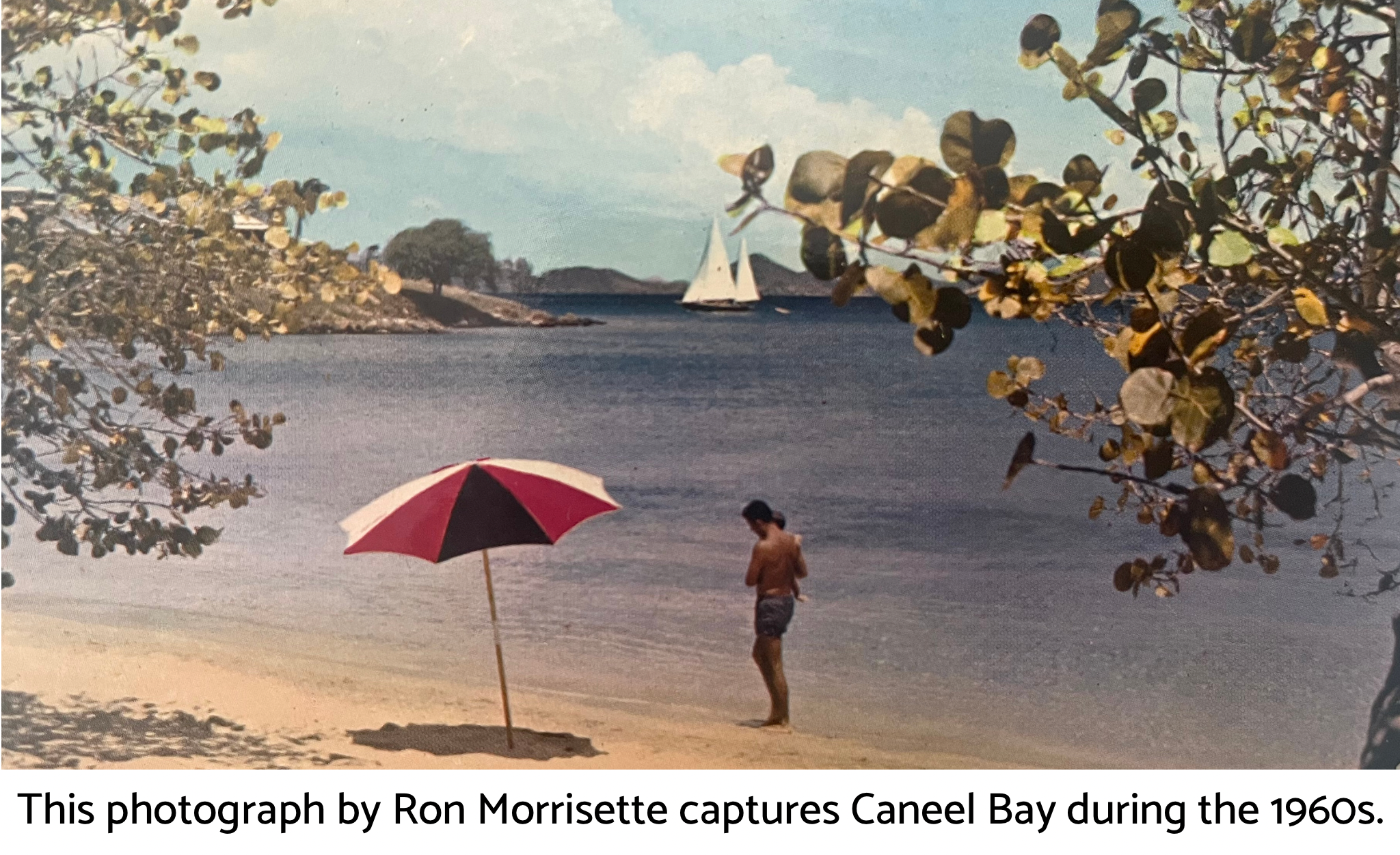 Caneel Bay in 1960s